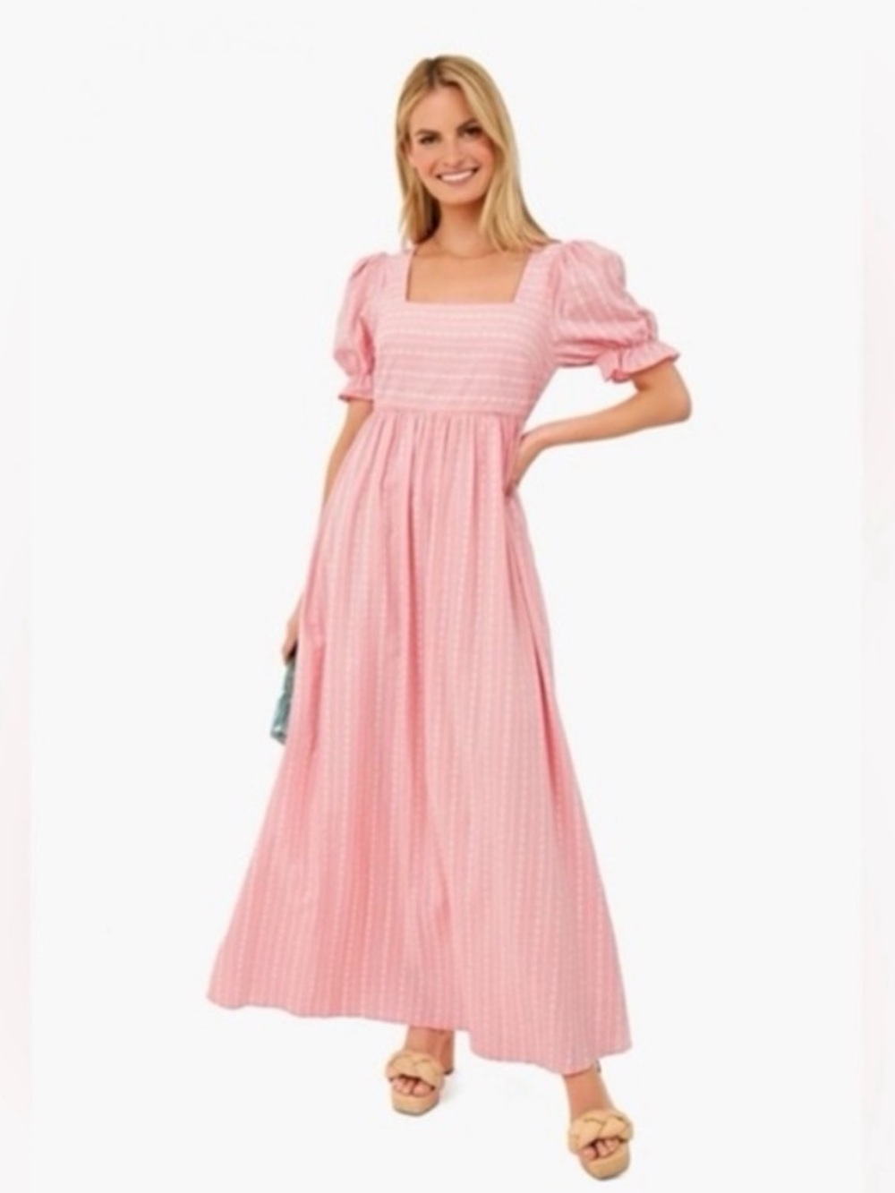 Hyacinth House Pink Pippa Maxi Dress XS